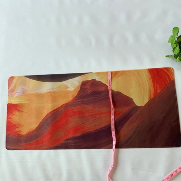 Home Office XL Gaming Desk Mouse Pad Antelope Canyon Desert Non Slip Gamepad New - Picture 5 of 7
